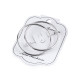 Broșă cercuri design minimalist - Platinum (2 Bucăți) Broșă cercuri design minimalist - Platinum (2 Bucăți)