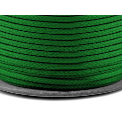 Șnur poliester pes, ø2 mm - Verde (200 Metri)