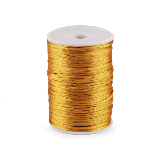 Șnur satinat, ø2 mm - Off white (95 Metri) Șnur satinat, ø2 mm - Off white (95 Metri)