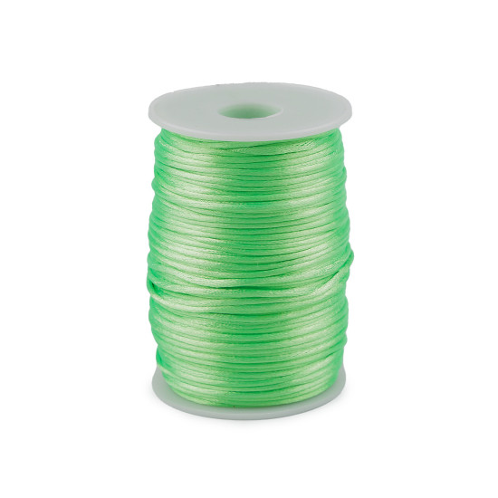 Șnur satinat, ø2 mm - Off white (95 Metri) Șnur satinat, ø2 mm - Off white (95 Metri)