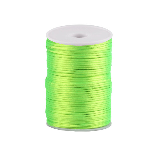 Șnur satinat, ø2 mm - Off white (95 Metri) Șnur satinat, ø2 mm - Off white (95 Metri)