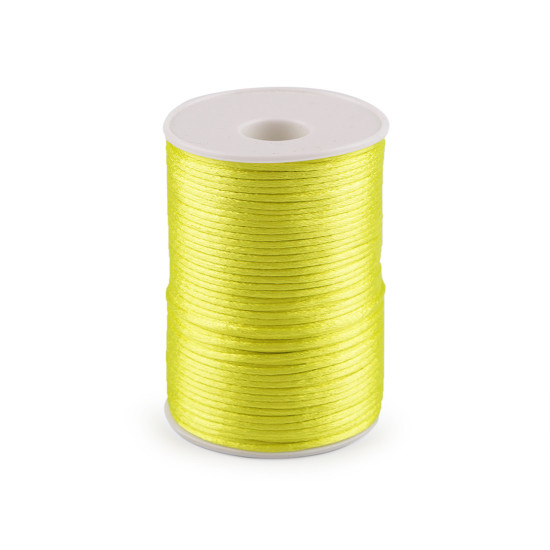 Șnur satinat, ø2 mm - Off white (95 Metri) Șnur satinat, ø2 mm - Off white (95 Metri)