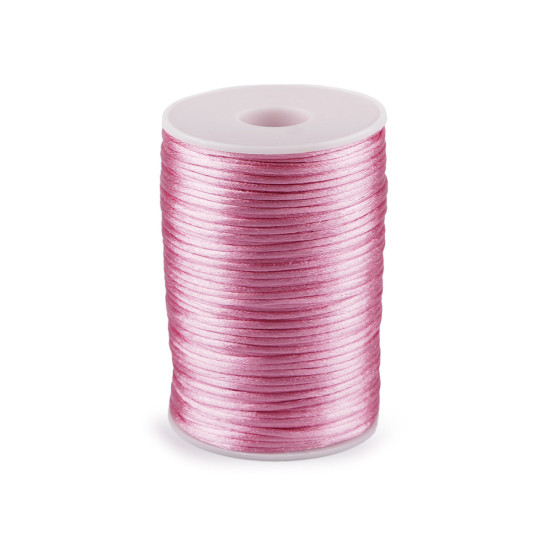 Șnur satinat, ø2 mm - Off white (95 Metri) Șnur satinat, ø2 mm - Off white (95 Metri)