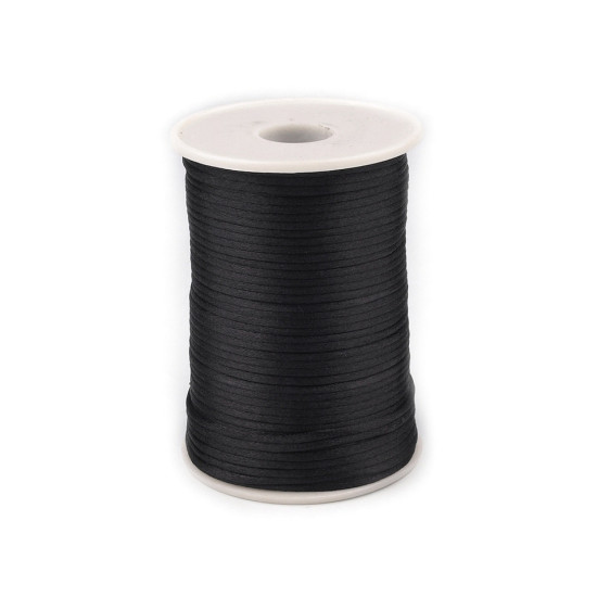 Șnur satinat, ø2 mm - Off white (95 Metri) Șnur satinat, ø2 mm - Off white (95 Metri)