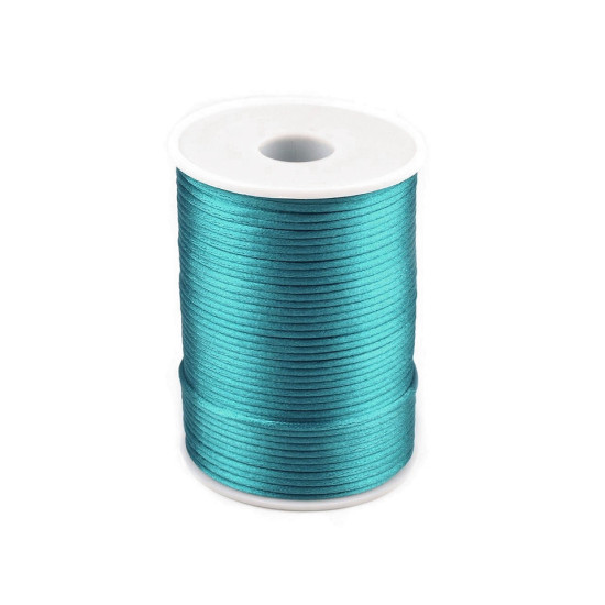 Șnur satinat, ø2 mm - Off white (95 Metri) Șnur satinat, ø2 mm - Off white (95 Metri)