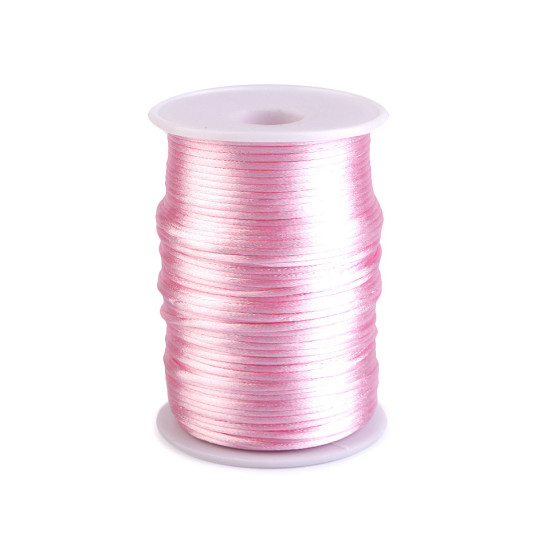 Șnur satinat, ø2 mm - Off white (95 Metri) Șnur satinat, ø2 mm - Off white (95 Metri)