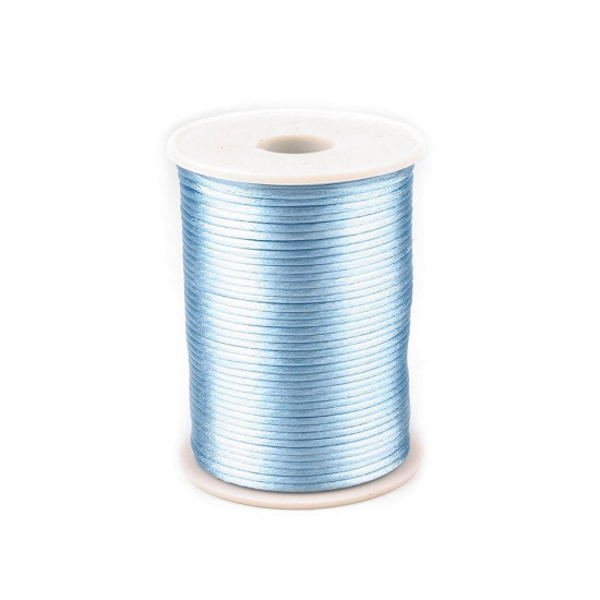 Șnur satinat, ø2 mm - Off white (95 Metri) Șnur satinat, ø2 mm - Off white (95 Metri)