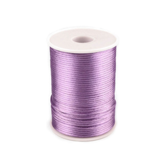 Șnur satinat, ø2 mm - Off white (95 Metri) Șnur satinat, ø2 mm - Off white (95 Metri)