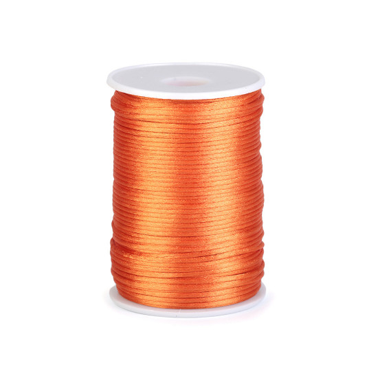 Șnur satinat, ø2 mm - Off white (95 Metri) Șnur satinat, ø2 mm - Off white (95 Metri)