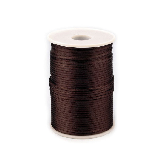 Șnur satinat, ø2 mm - Off white (95 Metri) Șnur satinat, ø2 mm - Off white (95 Metri)