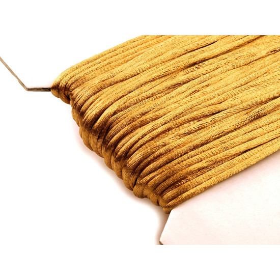 Șnur satinat, ø2 mm - Maro bronz (25 Metri) Șnur satinat, ø2 mm - Maro bronz (25 Metri)