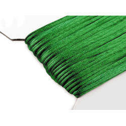Șnur satinat, ø2 mm - Verde pastel (200 Metri)