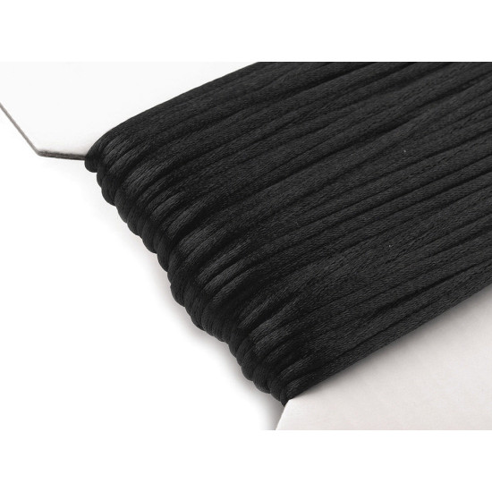 Șnur satinat, ø2 mm - Maro bronz (25 Metri) Șnur satinat, ø2 mm - Maro bronz (25 Metri)
