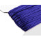 Cordón cola de ratón de 100 % poliéster ø2mm - Azul cobalto (200 Metros)