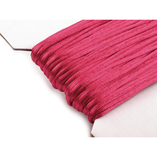 Șnur satinat, ø2 mm - Maro bronz (25 Metri) Șnur satinat, ø2 mm - Maro bronz (25 Metri)