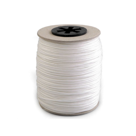 Șnur jaluzele, ø1,4 mm - Alb (100 Metri) Șnur jaluzele, ø1,4 mm - Alb (100 Metri)