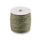 Șnur din bumbac cerat, ø1,8 mm - Verde mentă (10 Bucăți)