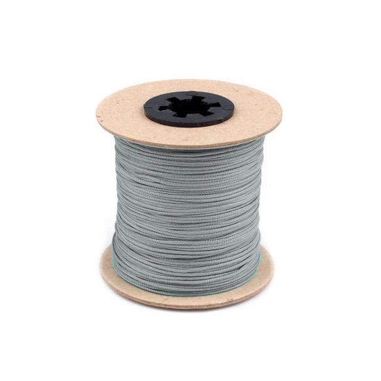 Șnur poliester pes, ø1,5 mm - Gri porumbel (300 Metri) Șnur poliester pes, ø1,5 mm - Gri porumbel (300 Metri)