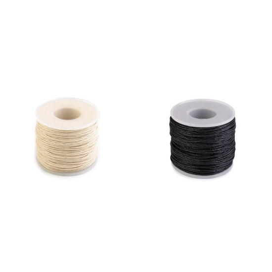 Sfoară bumbac, ø1 mm - Ecru (3 Bucăți) Sfoară bumbac, ø1 mm - Ecru (3 Bucăți)