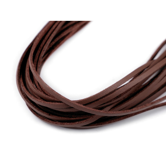Șnur imitație piele, 2,5 mm - Negru (100 Bucăți) Șnur imitație piele, 2,5 mm - Negru (100 Bucăți)