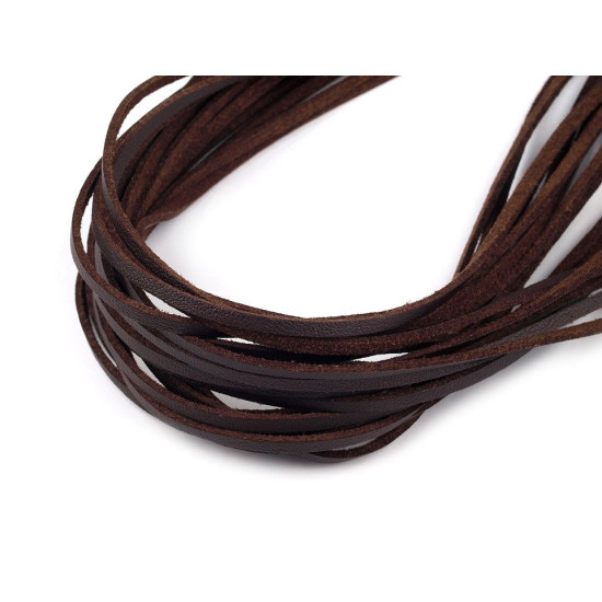 Șnur imitație piele, 2,5 mm - Negru (100 Bucăți) Șnur imitație piele, 2,5 mm - Negru (100 Bucăți)