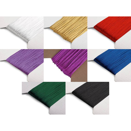 Șnur satinat, ø1 mm - Negru (25 Metri) Șnur satinat, ø1 mm - Negru (25 Metri)