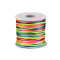 Șnur satinat curcubeu, ø2 mm - Multicolor (1 Bucată)