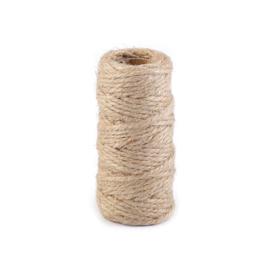 Sfoară sisal, ø2 mm - Verde brad (24 Bucăți)