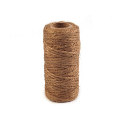 Sfoară sisal, ø2 mm - Maro deschis (1 Bucată)