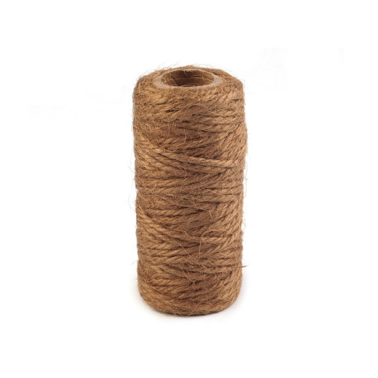 Sfoară sisal, ø2 mm - Verde brad (24 Bucăți)