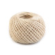 Sfoară iută, ø2 mm - Ecru natural (4 Bucăți) Sfoară iută, ø2 mm - Ecru natural (4 Bucăți)