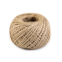 Sfoară iută, ø2 mm - Ecru natural (1 Bucată)