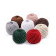 Snur bumbac macrame, ø2 mm - Verde închis (6 Bucăți) Snur bumbac macrame, ø2 mm - Verde închis (6 Bucăți)