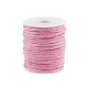 Cordelină paracord cu fir reflectorizant, ø4 mm - Roz (100 Metri) Cordelină paracord cu fir reflectorizant, ø4 mm - Roz (100 Metri)