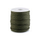 Cordelină paracord cu fir reflectorizant, ø4 mm - Roz (100 Metri) Cordelină paracord cu fir reflectorizant, ø4 mm - Roz (100 Metri)