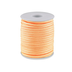 Cordelină paracord, ø4 mm - Piersică deschisă (100 Metri)