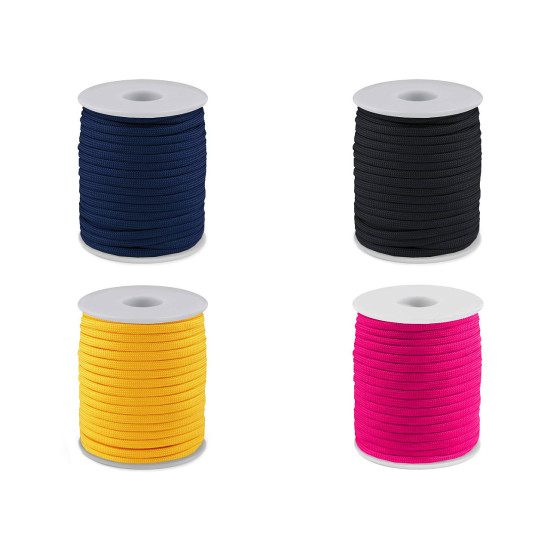 Cordelină paracord, ø4 mm - Turcoaz (100 Metri) Cordelină paracord, ø4 mm - Turcoaz (100 Metri)