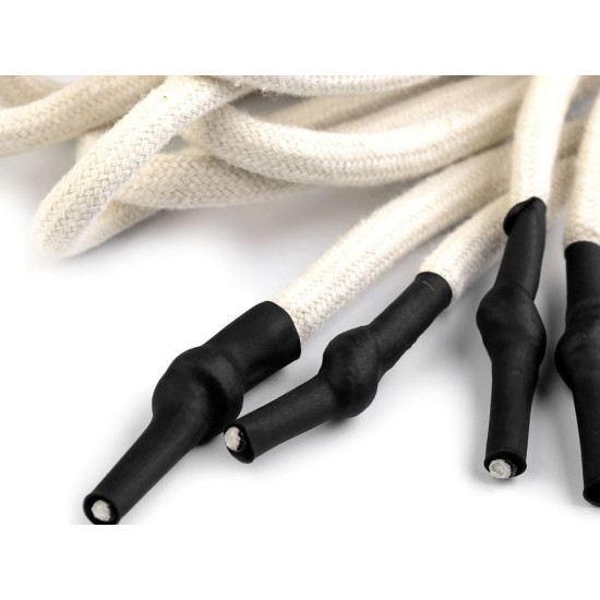 Șiret glugă / șnur hanorac, lungime 130-140 cm - Negru (2 Bucăți) Șiret glugă / șnur hanorac, lungime 130-140 cm - Negru (2 Bucăți)