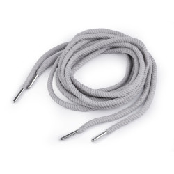 Șiret glugă / șnur hanorac, lungime 130 cm - Gri deschis (10 Bucăți)