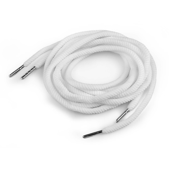 Șiret glugă / șnur hanorac, lungime 130 cm - Negru (2 Bucăți) Șiret glugă / șnur hanorac, lungime 130 cm - Negru (2 Bucăți)
