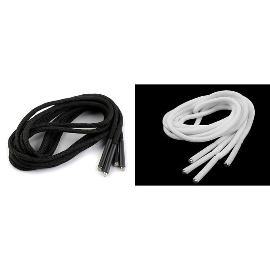 Șiret glugă / șnur hanorac, lungime 120; 140 cm - Negru (100 Bucăți) Șiret glugă / șnur hanorac, lungime 120; 140 cm - Negru (100 Bucăți)