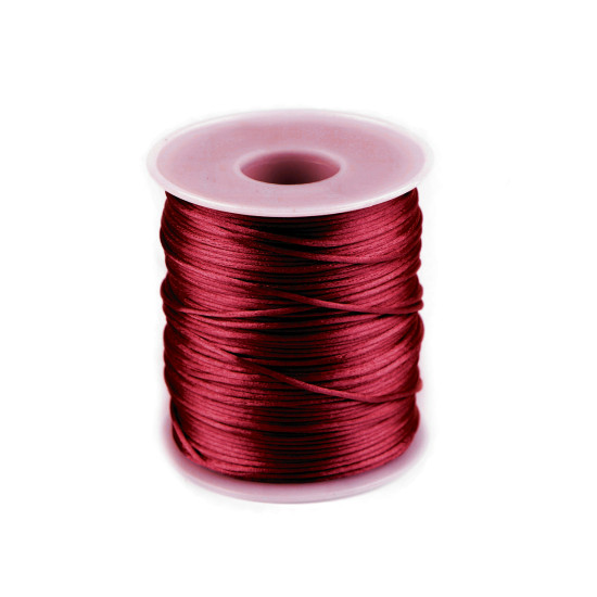 Șnur satinat, ø1 mm - Galben narcisă (1 Bucată) Șnur satinat, ø1 mm - Galben narcisă (1 Bucată)