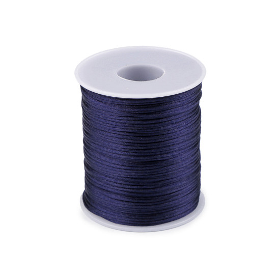 Șnur satinat, ø1 mm - Galben narcisă (1 Bucată) Șnur satinat, ø1 mm - Galben narcisă (1 Bucată)