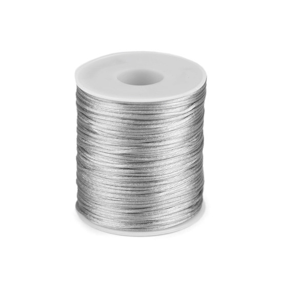 Șnur satinat, ø1 mm - Galben narcisă (1 Bucată) Șnur satinat, ø1 mm - Galben narcisă (1 Bucată)