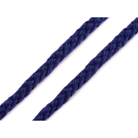 Șnur bumbac, ø6 mm - Roz pudrat (10 Metri) Șnur bumbac, ø6 mm - Roz pudrat (10 Metri)