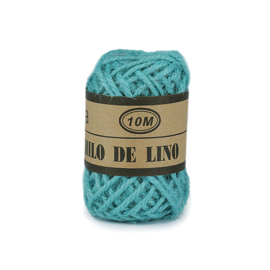 Sfoară iută colorată, ø2 mm - Ecru deschis (24 Bucăți) Sfoară iută colorată, ø2 mm - Ecru deschis (24 Bucăți)
