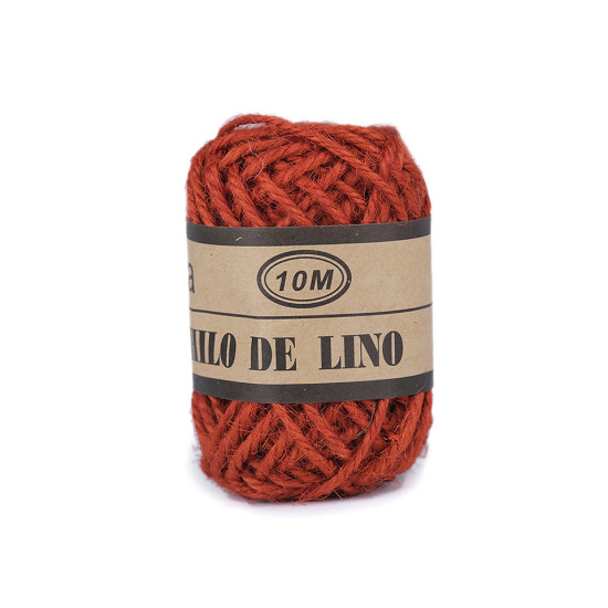 Sfoară iută colorată, ø2 mm - Ecru deschis (24 Bucăți) Sfoară iută colorată, ø2 mm - Ecru deschis (24 Bucăți)