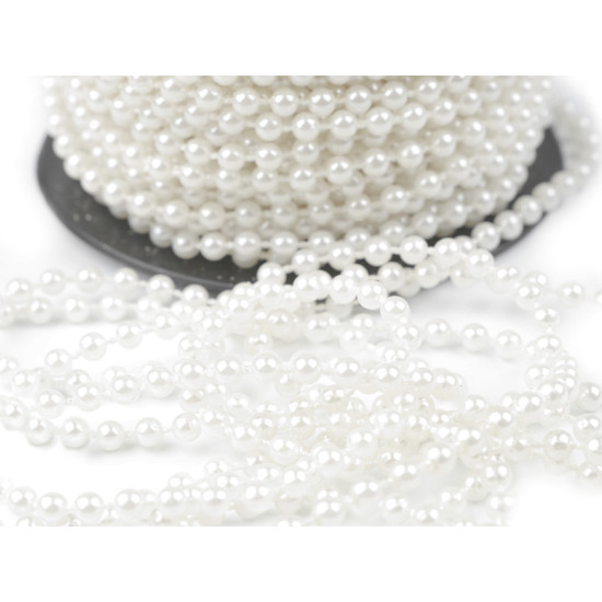 Perle șirag, ø4 mm - Auriu (24 Metri) Perle șirag, ø4 mm - Auriu (24 Metri)