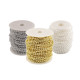 Perle șirag, ø4 mm - Auriu (24 Metri) Perle șirag, ø4 mm - Auriu (24 Metri)