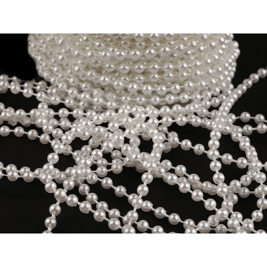 Perle șirag, ø4 mm - Auriu (24 Metri) Perle șirag, ø4 mm - Auriu (24 Metri)